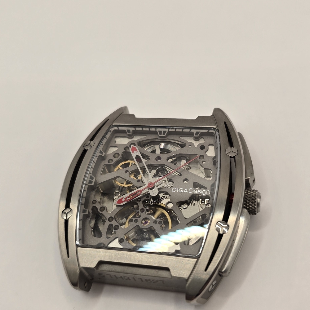 CIGA Design Titanium Skeleton Watch